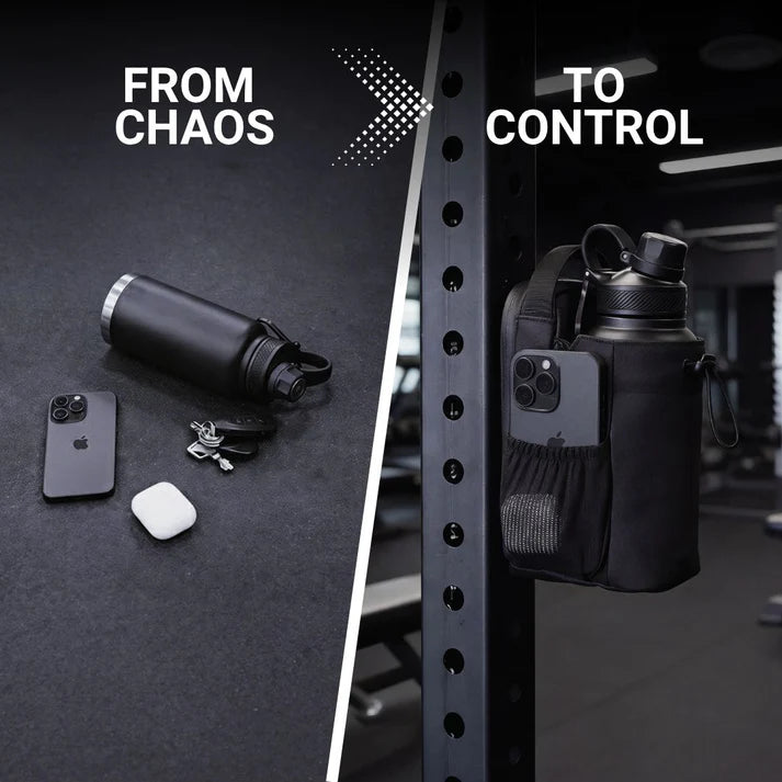 Magnetic Gym Bottle Bag